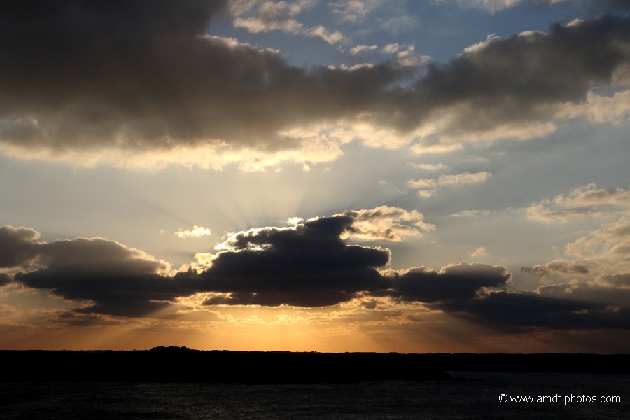 Coucher sur le Finistère